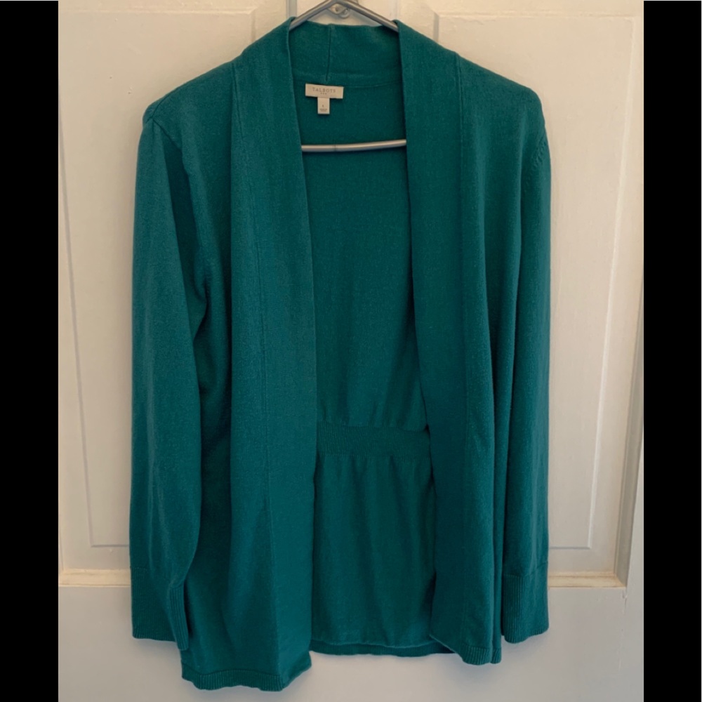 Sea foam green cardigan